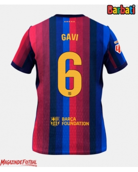Barcelona Paez Gavi #6 Tricou Fotbal Replică 2026-27 Barbati Acasa Barcelona Paez Gavi #6 Tricou Fotbal Replică 2026-27 Barbati Acasa